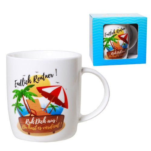 Tasse kaffeepott endlich - tasse,