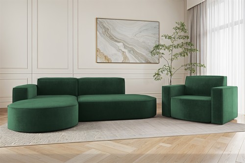 Sofa set teilig sessel - sofa, und