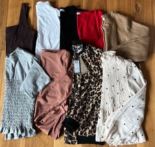 9 teiliges Bekleidungspaket Kleidung Damen  Gr. M / L ( 38-42 )viele Marken ….