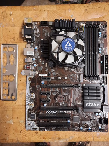 Msi z170a mate mainboard - pc,