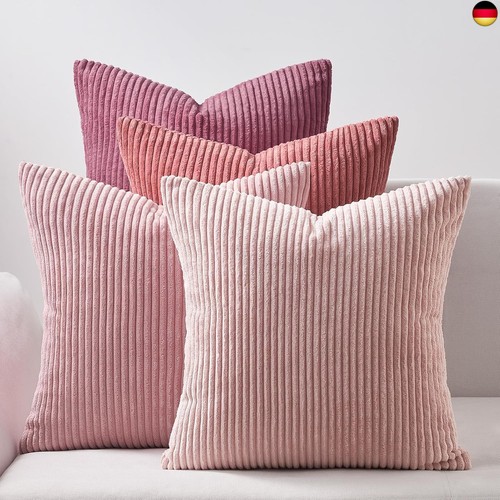 Topfinel kissenbezug rosa - kissenbezug,