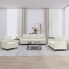 Sofagarnitur mit Kissen Sessel