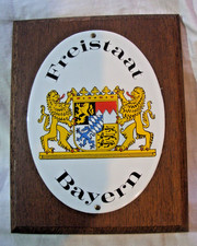 Freistaat Bayern ovales Wappen