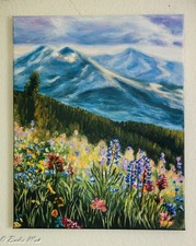 Eigenes Acrylbild. Leinwand