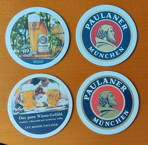 Bierdeckel paulaner münchen - 2,
