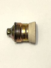 Metall-Fassung E27 Messing für Antike Lampen, Lampenfassung E-27 230V