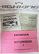 Honda MTX80 HD06 Papiere *für Sammler* mit Typenschild Oldtimer