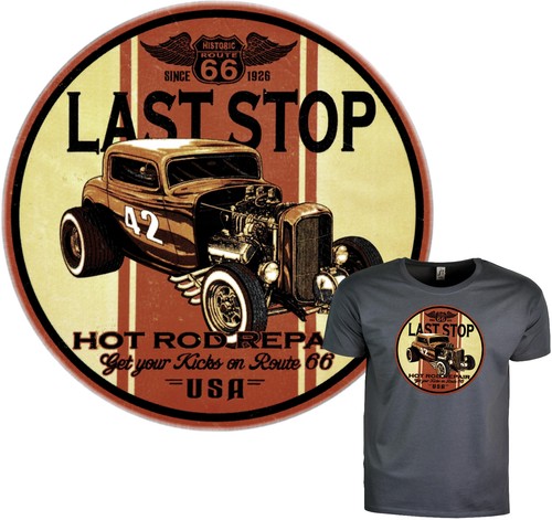 Hot rod vintage shirt - rod,