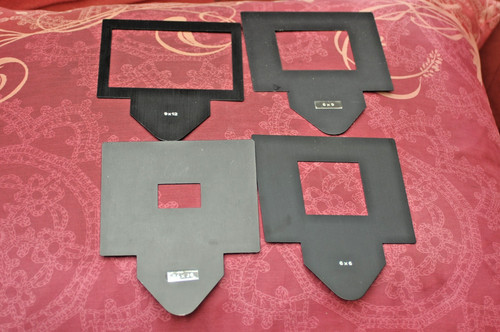 Linhof formatmasken set - aus, 4