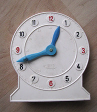 Kinder analog Lern-Uhr