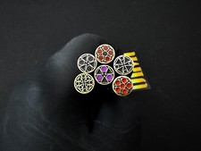 OLIR Mosaikpin Damastklinge