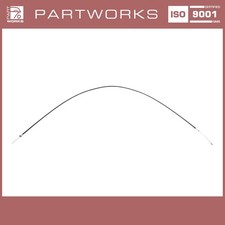 Cable pull front hood for