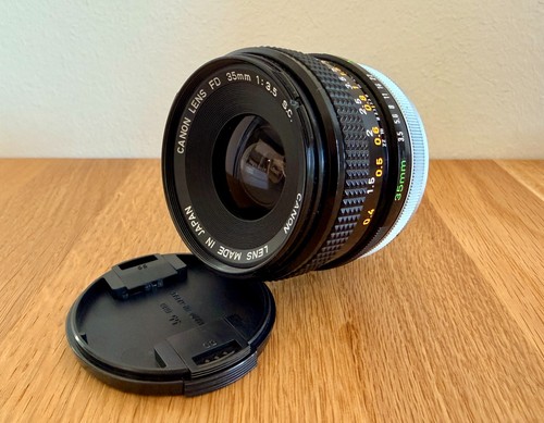 Canon lens 35mm - lens, 1:3.5