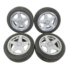 4x AZEV Alufelgen Felgen 7Jx15H2 ET25 A701525 Lochkreis 100B Reifen müssen neu