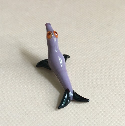 Robbe seelöwe glasfigur - seelöwe,