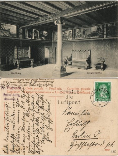Ansichtskarte eisenach - ansichtskarte,