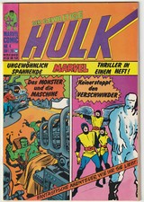 ✪ DER GEWALTIGE HULK #4, Williams Verlag/Marvel Comics 1974 COMICHEFT TOP Z1