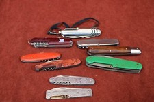 Taschenmesser Konvolut DDR & heute, C1.27.6