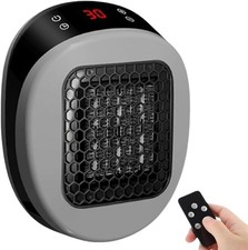 2025 New Portable Space Heater,Mini-Heizung mit Fernbedienung EU Stecker