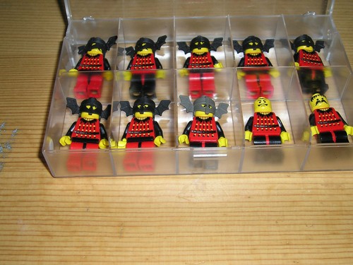 Lego 10x ritter castle night - 10x,