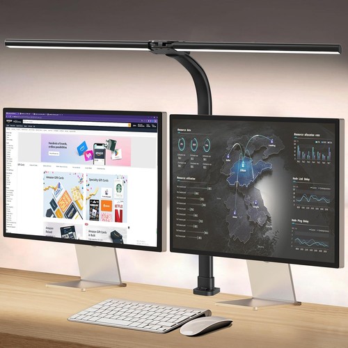 Doppelkopf schreibtischlampe - doppelkopf,