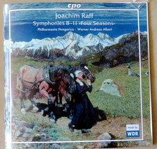 Joachim Raff - Symphonies 8-11 "Four Seasons" - Philharmonia Hungarica -  2 CDs