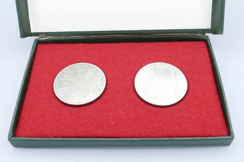 Ddr medaille gedenkmünze - 2x,