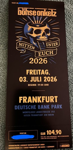 Böhse onkelz mitten - böhse, unter