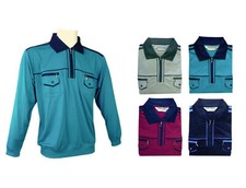 Herren Poloshirt  Langarm