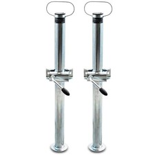 Anhänger Stützen Abstellstützen Anhängerstützen 1 Paar 1000kg 70cm Gebraucht