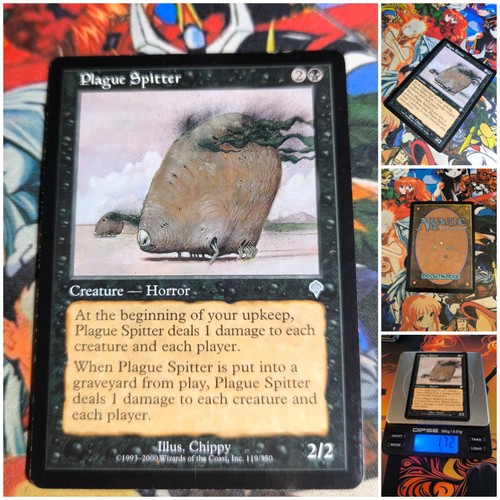 Mtg plague spitter - spitter, 🇬🇧
