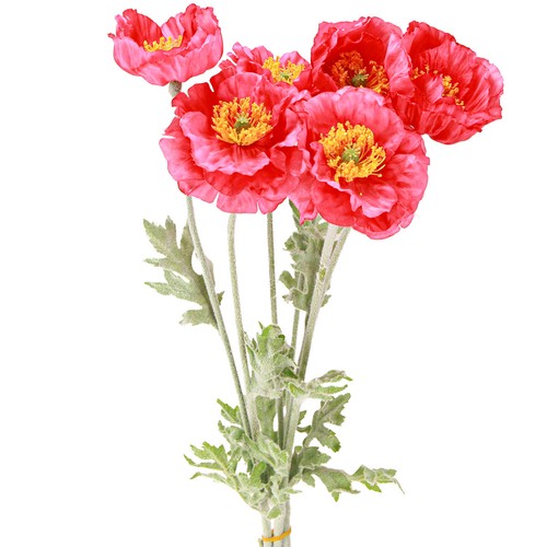 Mohnblumen deko kunstblumen - mohnblumen,