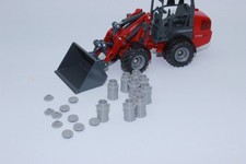 10 Milchkannen 10 Stück mit Deckel 1:32 NEU Spur 1 für Dioarma