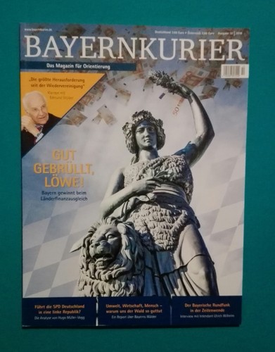 Bayernkurier 2016 das - nr.10/2016,