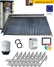 🔥Solaranlage Warmwasser Heizungsunterstützung Heizung Set Komplettset Heatpipe