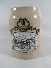 10 Jahre Gießener Marktfrühschoppen 1983-Bierkrug, Steingut 0,5 L