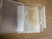 20 DVD Slim Hüllen Transparent | Leerhülle, Aufbewahrungshüllen sehr gut