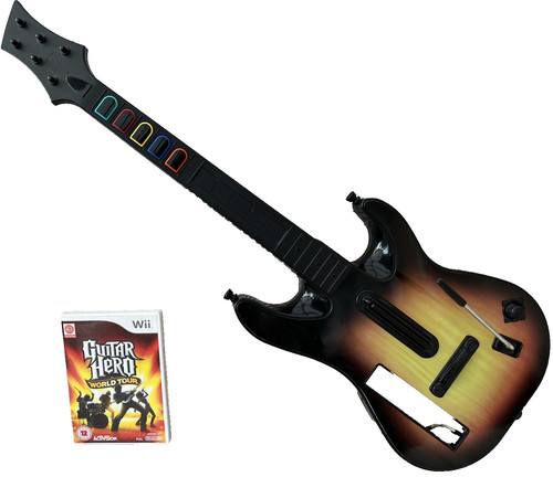 Nintendo wii guitar - nintendo,