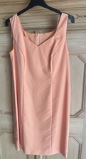 ALBA MODA Kleid Pfirsich Gr