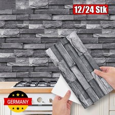 Küchen Fliesenaufkleber Selbstklebende graues Gestein Tapete DIY Kuche,Esszimmer