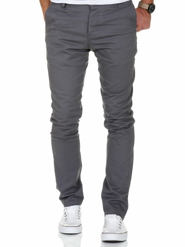 Herren slim fit stretch chino - herren,