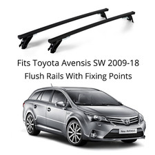 Premium Dachträger für Toyota Avensis Sw 2009- 2018 Rails mit Befestigung ST307/
