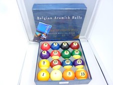 Billardkugeln Belgian Aramith Balls Super Aramith Pro neuwertig extrem Selten