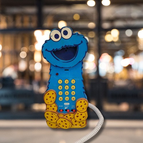 Vintage cookie monster - cookie,
