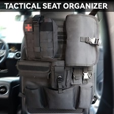 Autositz-Rücken Organizer Tactical MOLLE Vehicle Panel Autositzbezug Tasche  DE