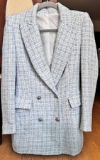 Zara Damen Bouclé Blazer Lang S