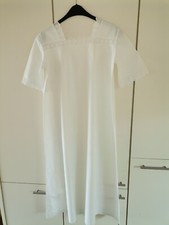  Nachthemd weiß Baumwolle Maße in Beschreibung  gut erhalten