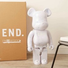 Bearbrick x END. 1000 % marble