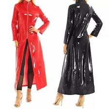 Kleid Leder Manteljacke PVC