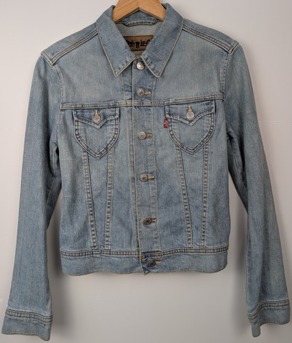 Levi jeansjacke damen blau - levi's,